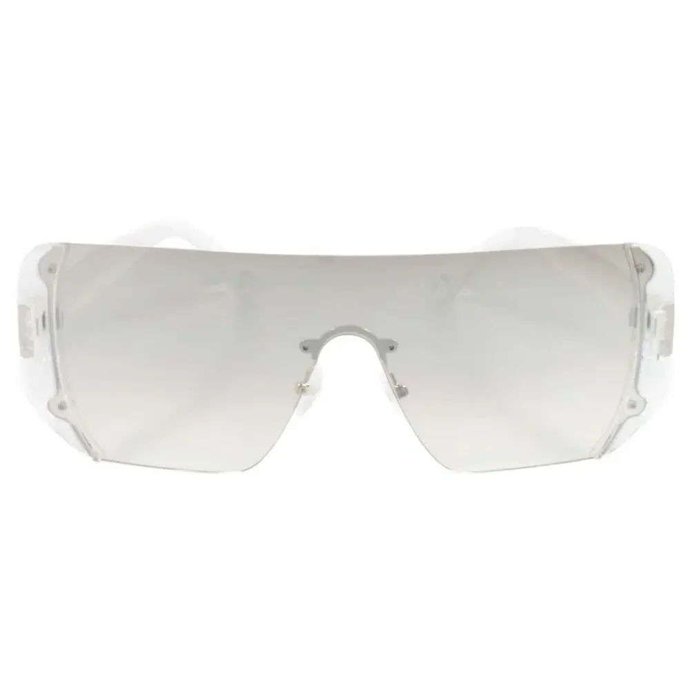 Contemporary Modern Hip Hop Swag Celebrity Fashion Square Transparent Sunglasses